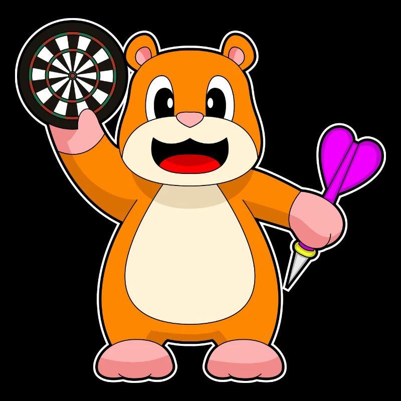 Jeu de fléchettes Hamster