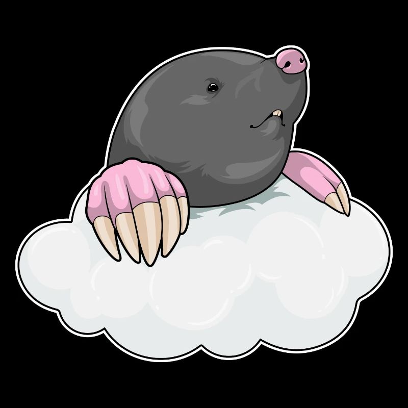 Maulwurf Wolken