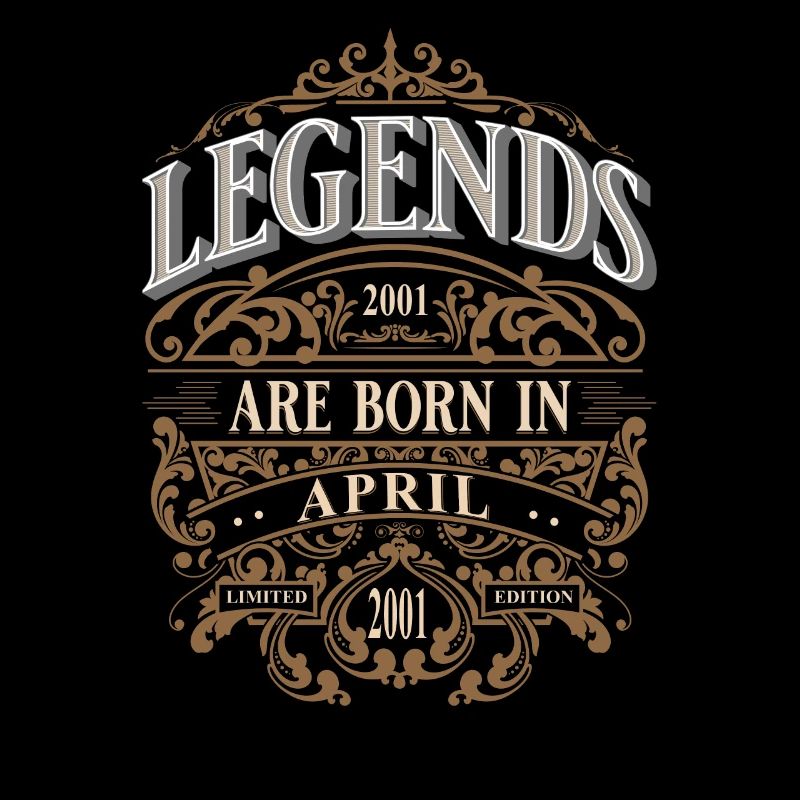 2001 Avril Naissance Anniversaire Année de naissance