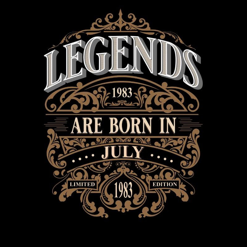 1983 Juillet Naissance Anniversaire Année de naissance