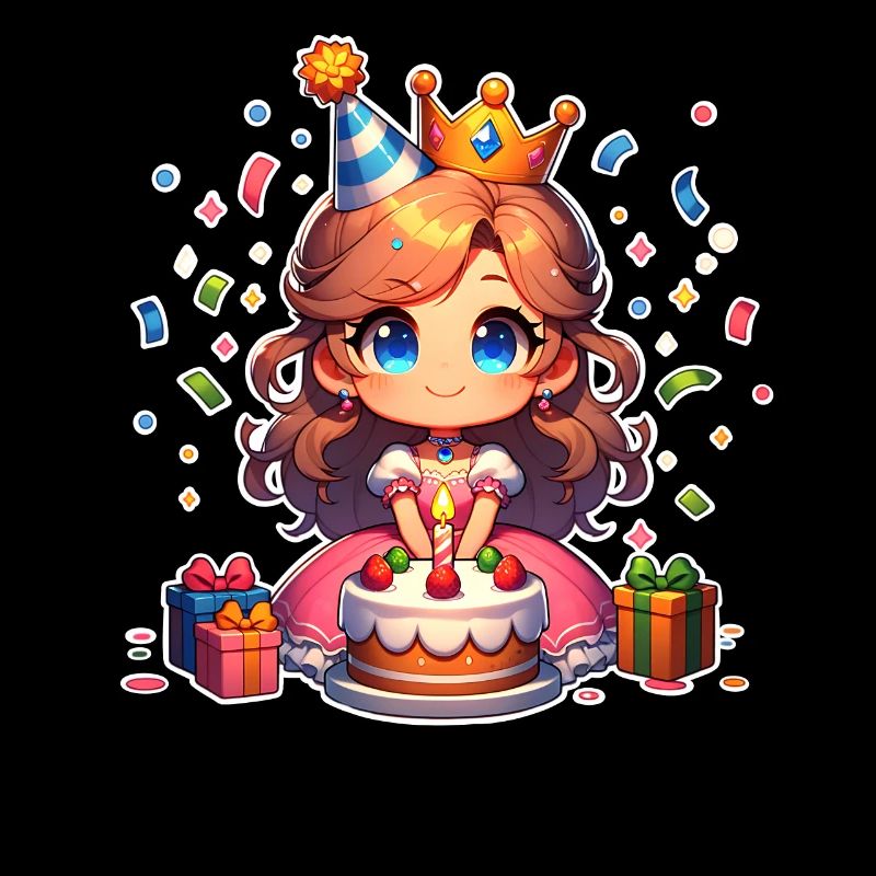 Prinzessin Geburtstag Konfetti