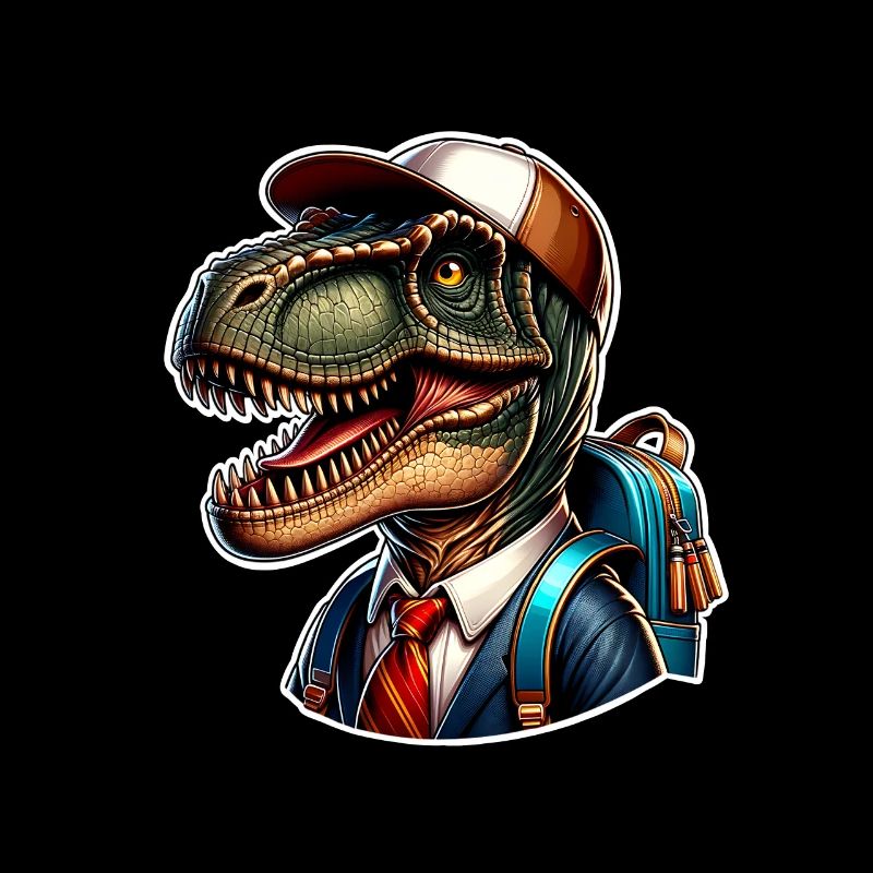 Dinosaurier Schule Einschulung