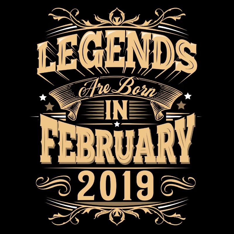 February 2019 Birthday Legend