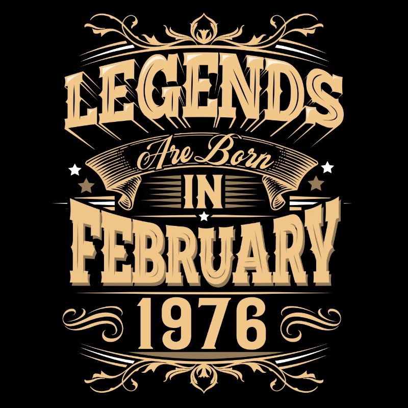 Februar 1976 Geburtstag Legende