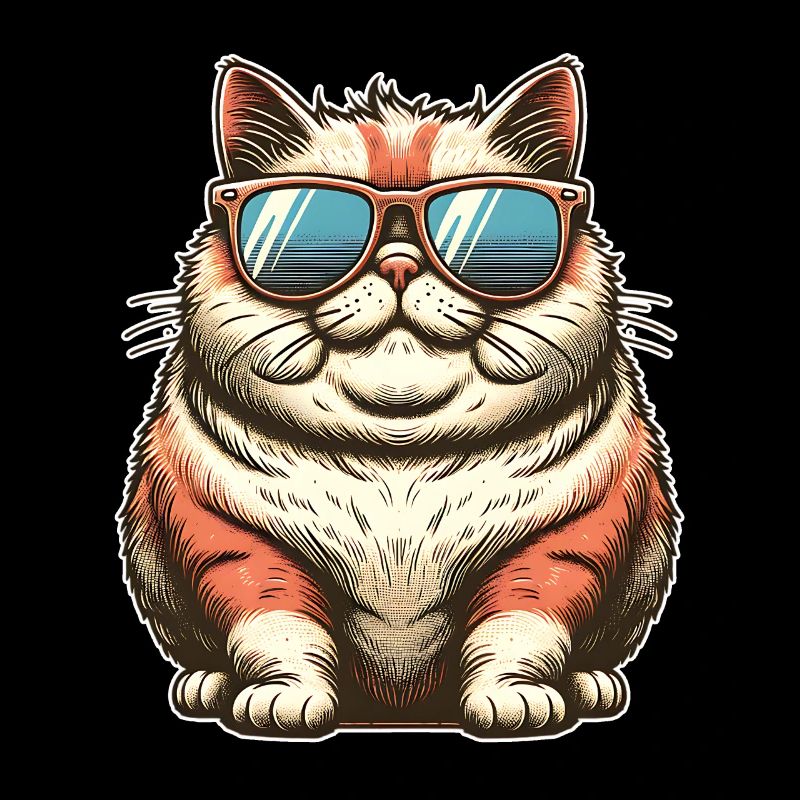 Dicke Coole Katze