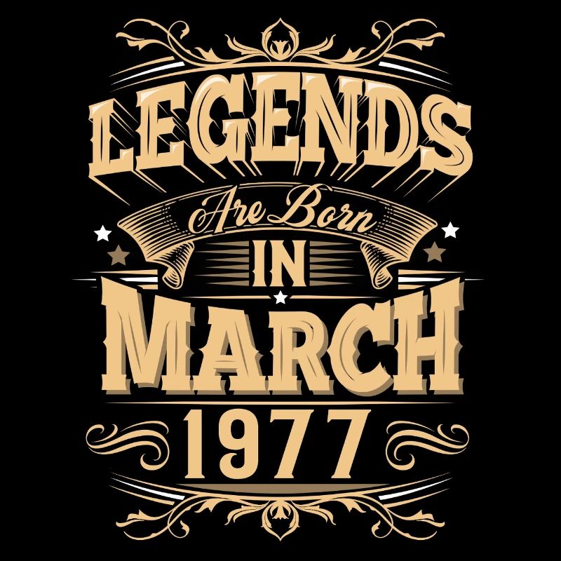 March 1977 Birthday Legend