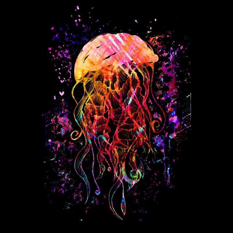 Cthulhu - Méduse - Nébula - Art coloré - Méduse