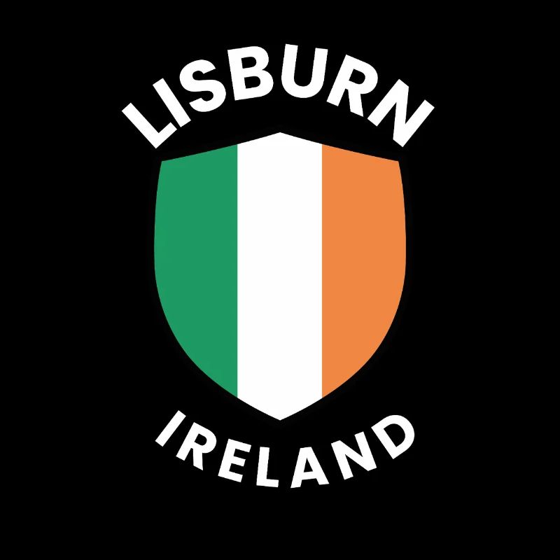 Tee du drapeau irlandais du Lisburn Shield