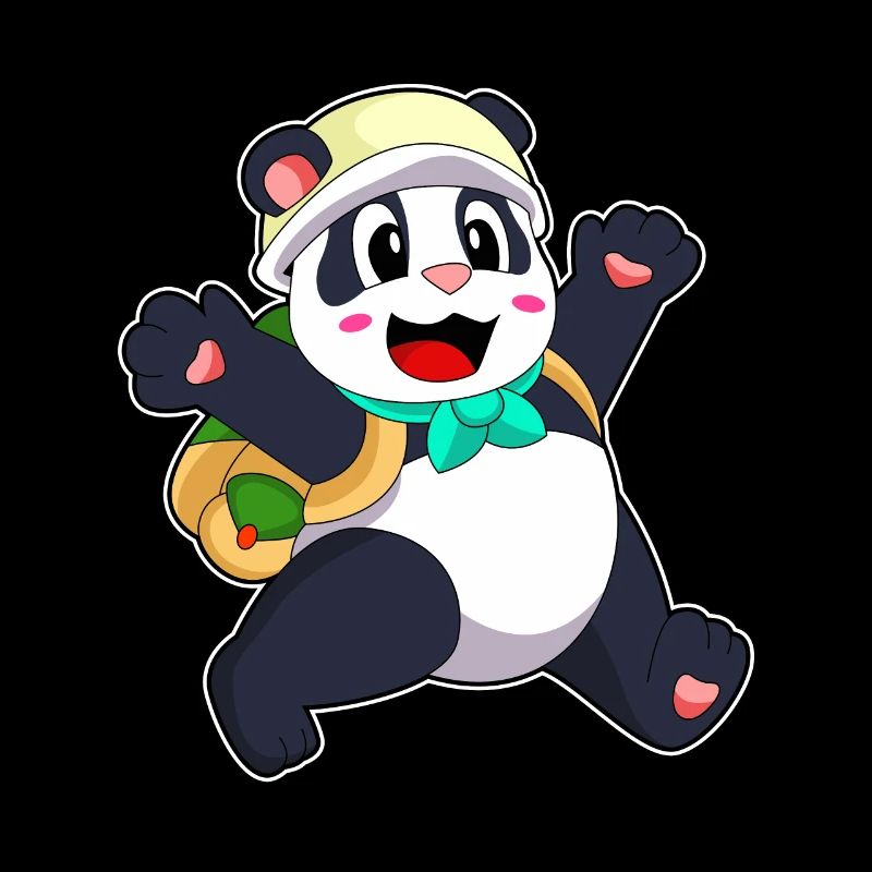Panda as a student