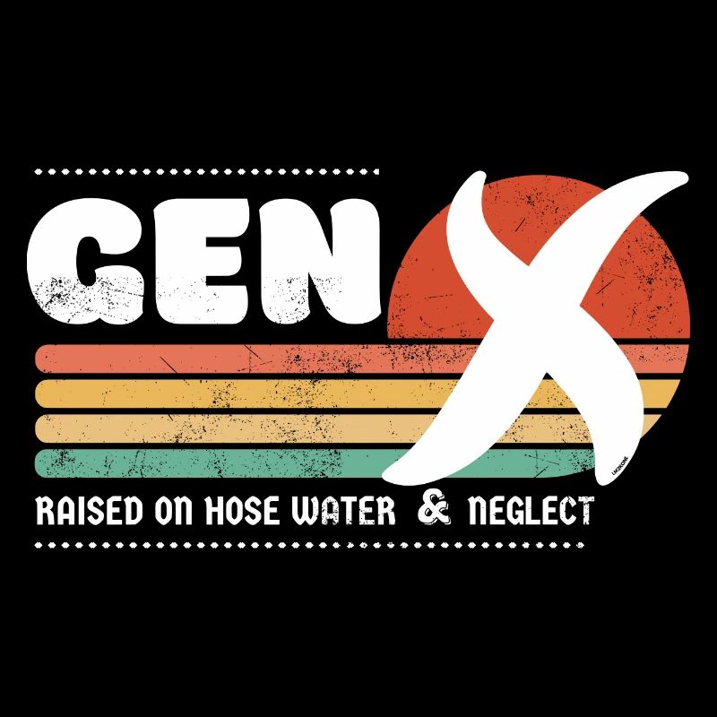 Gen X sunset - Blanc