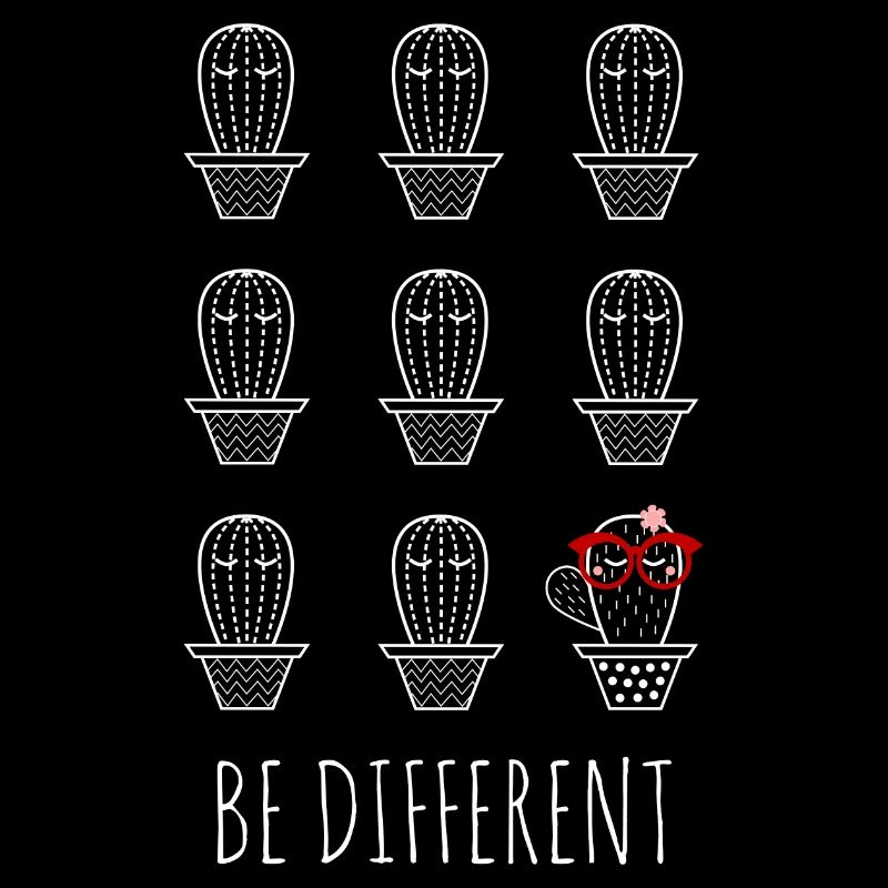 Be different cactus