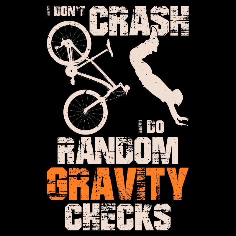 Random Gravity Checks BMX Tee