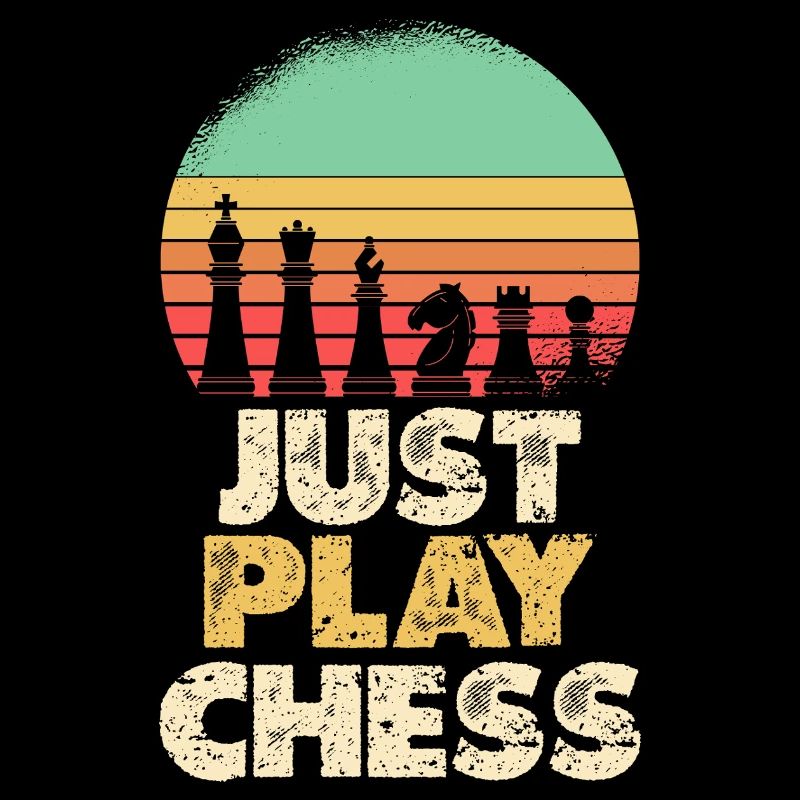 Jouez simplement aux échecs Retro Sunset