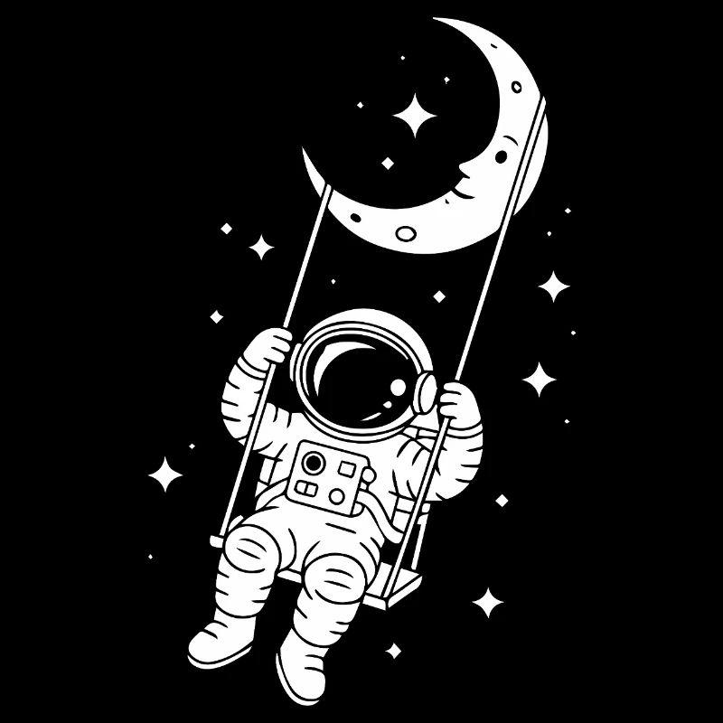 Astronaute Cosmos Spatial Swing