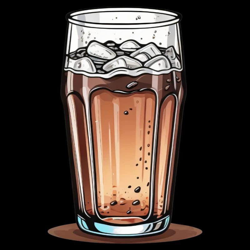 Cola-Glas