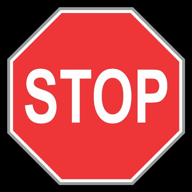 Panneau stop