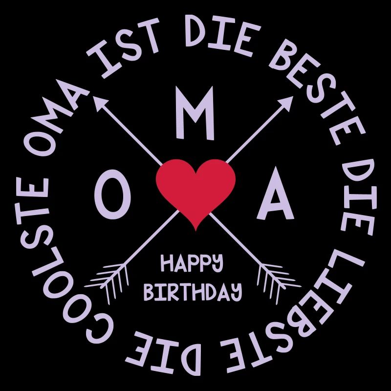 Oma ist die Beste