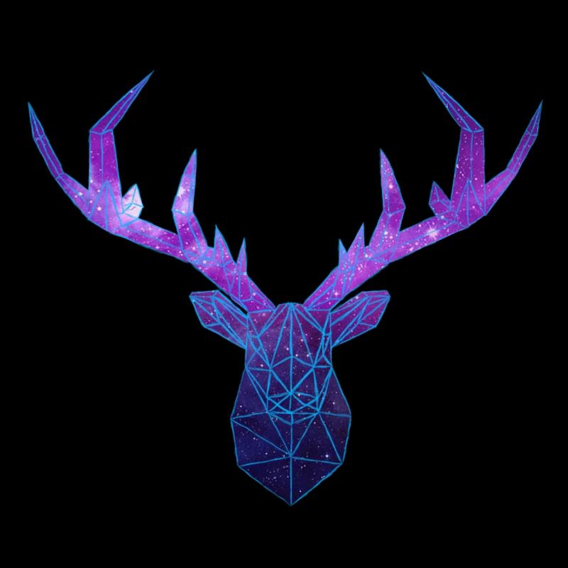 Low Poly Cosmos Deer
