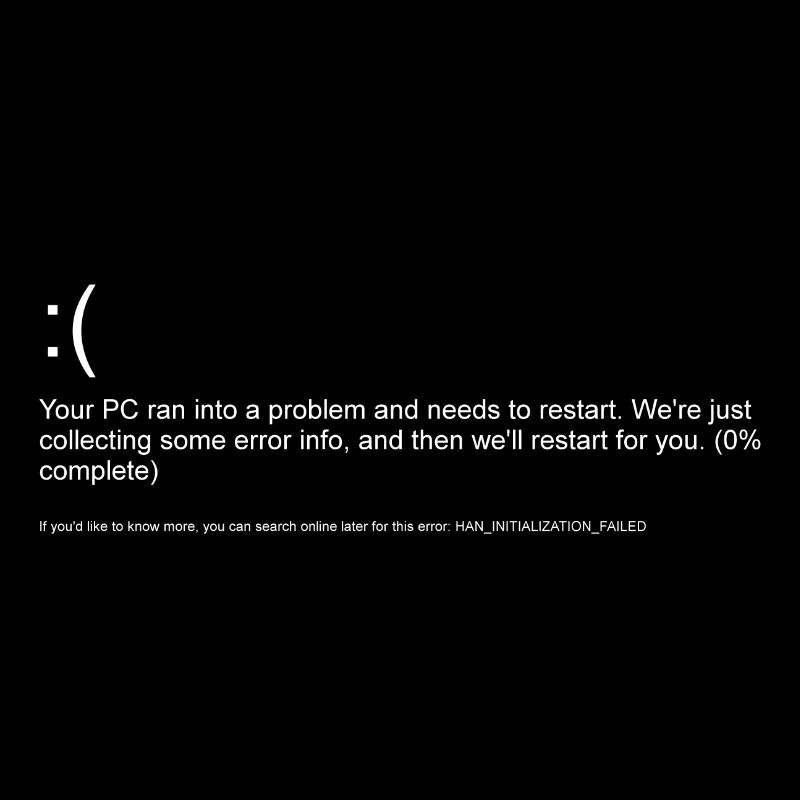 Windows 10 Fehlermeldung Bluescreen weiß