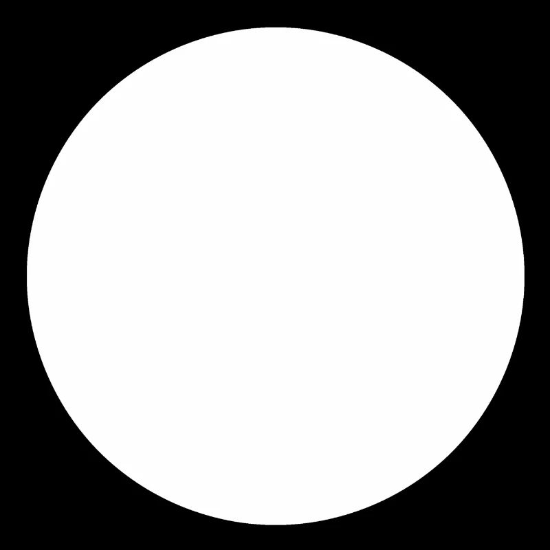 Great White Circle Minimalism