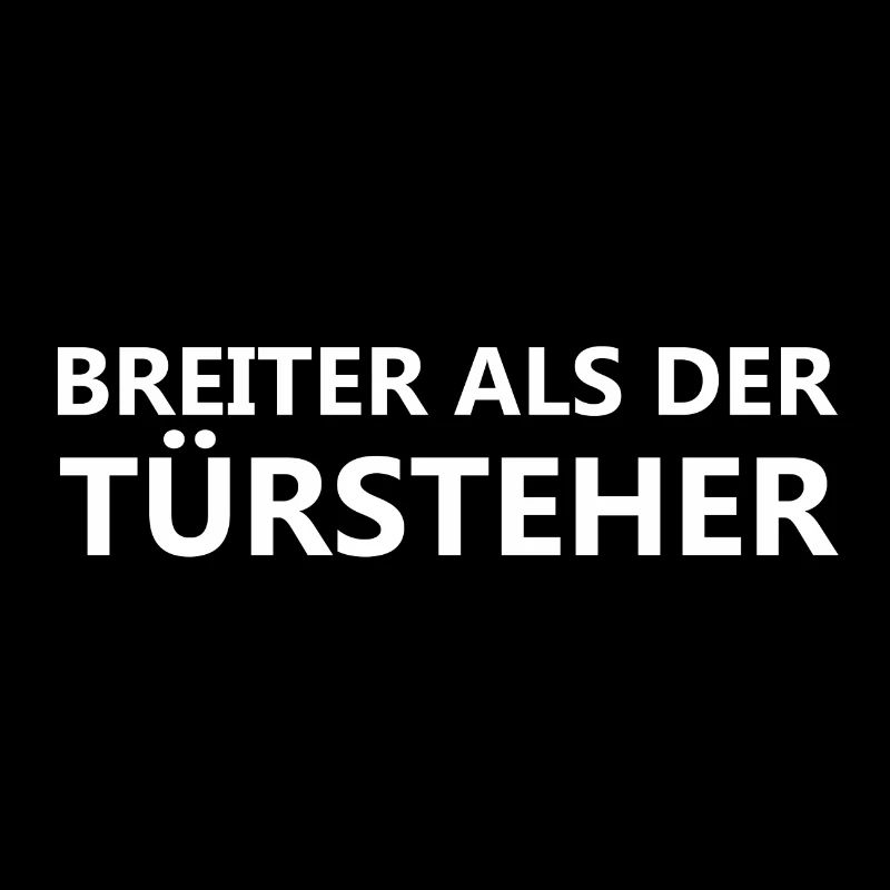 Plus large que le videur !