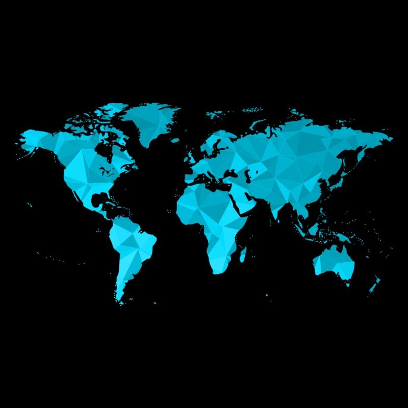World Map Geometric
