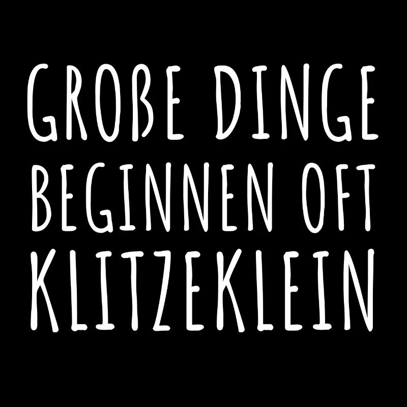 Grosse Dinge beginnen oft klitzeklein