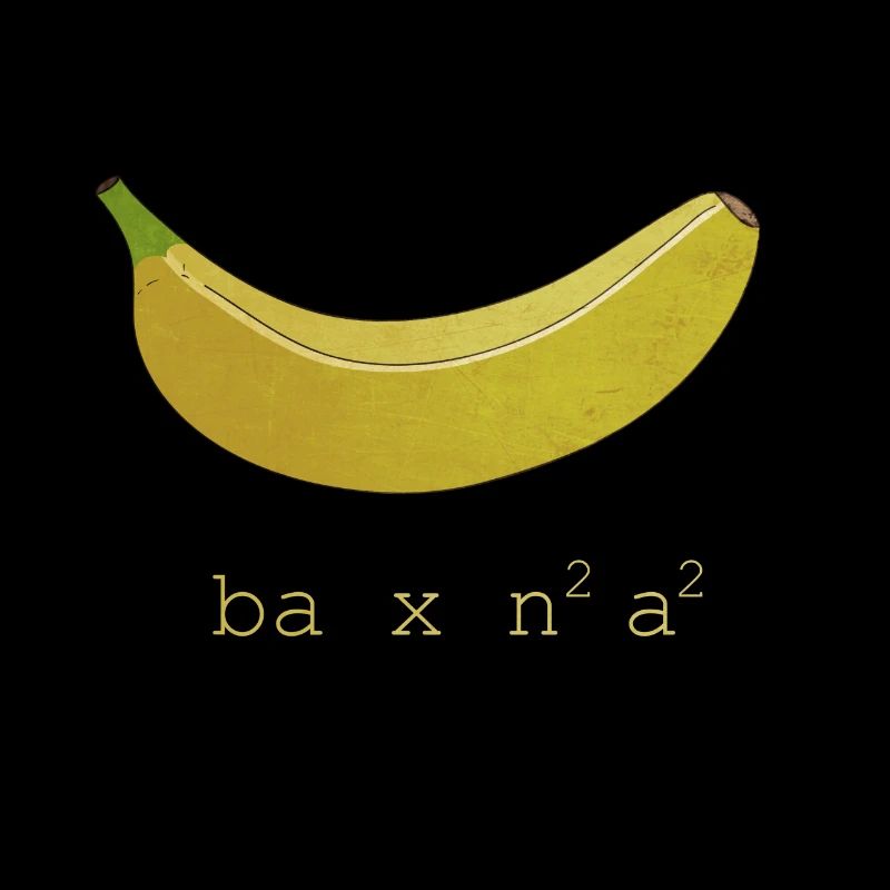 Mathematics Banana Math Student Gift Idea