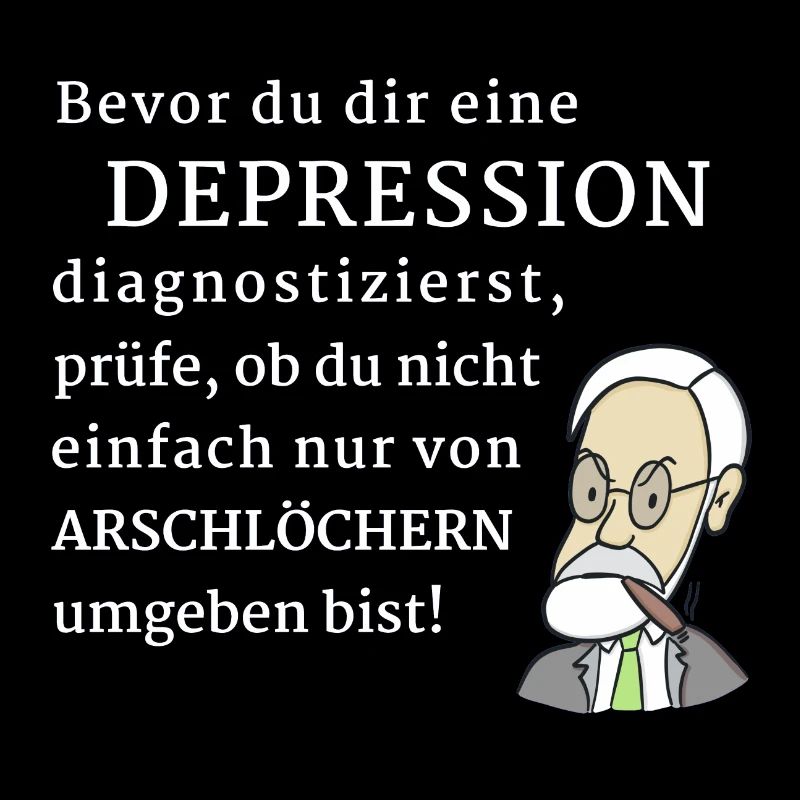 Bevor du dir eine Depression diagnostizierst ...