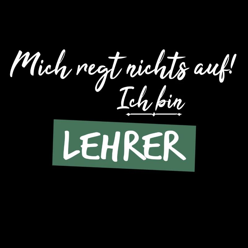 Ich bin Lehrer, lustig