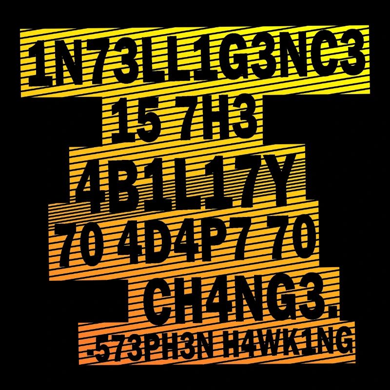 Stephen Hawking - Intelligence