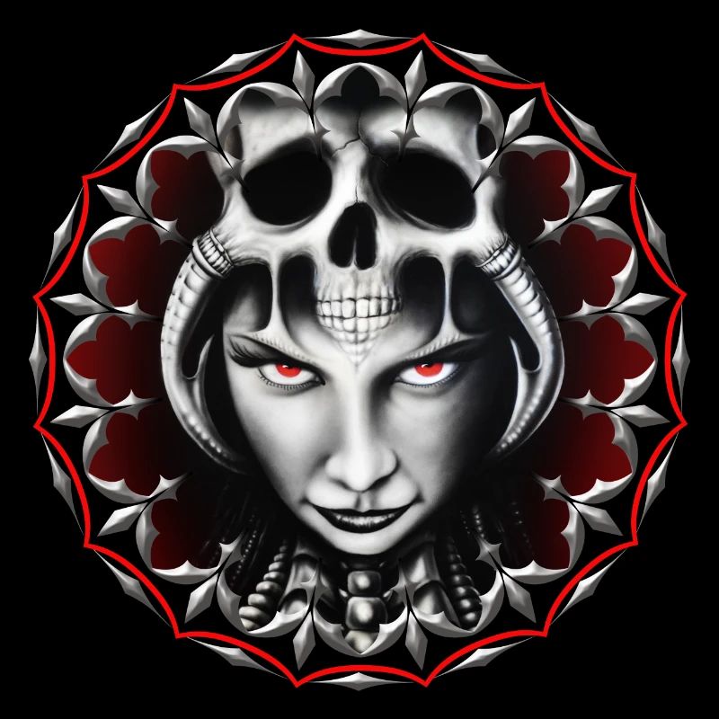 Gothic fantasy head