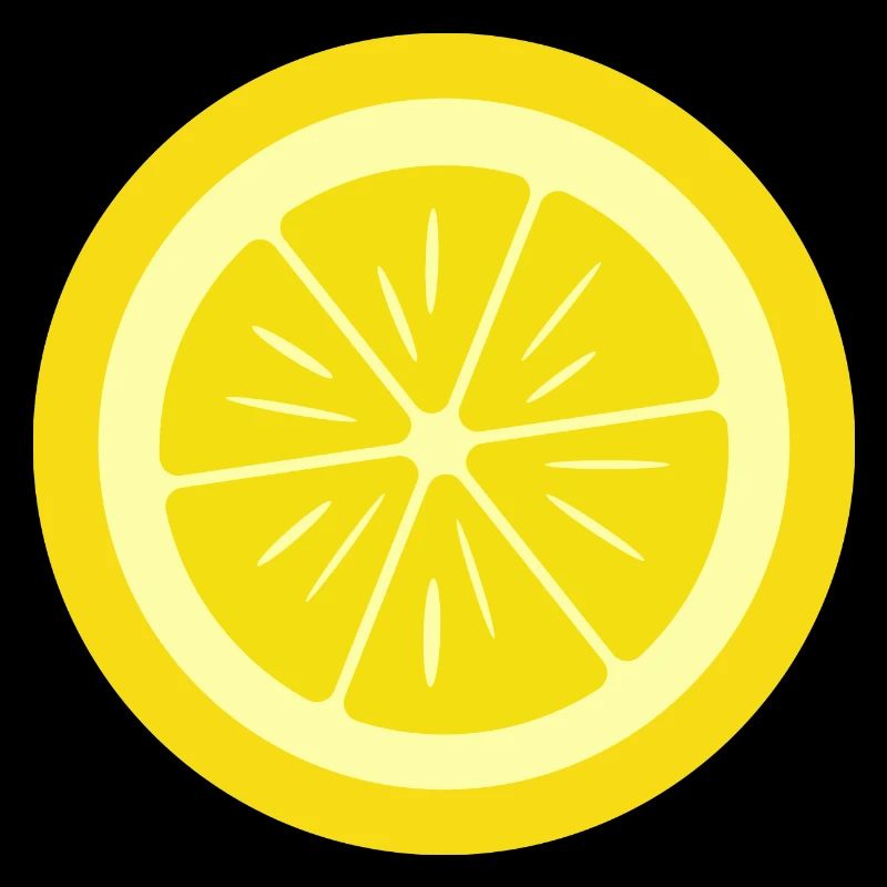 Sliced lemons