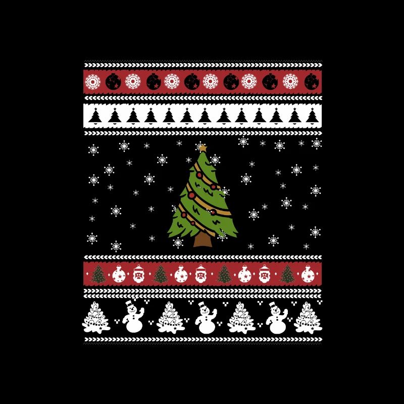 Arbre de Noël moche Noël