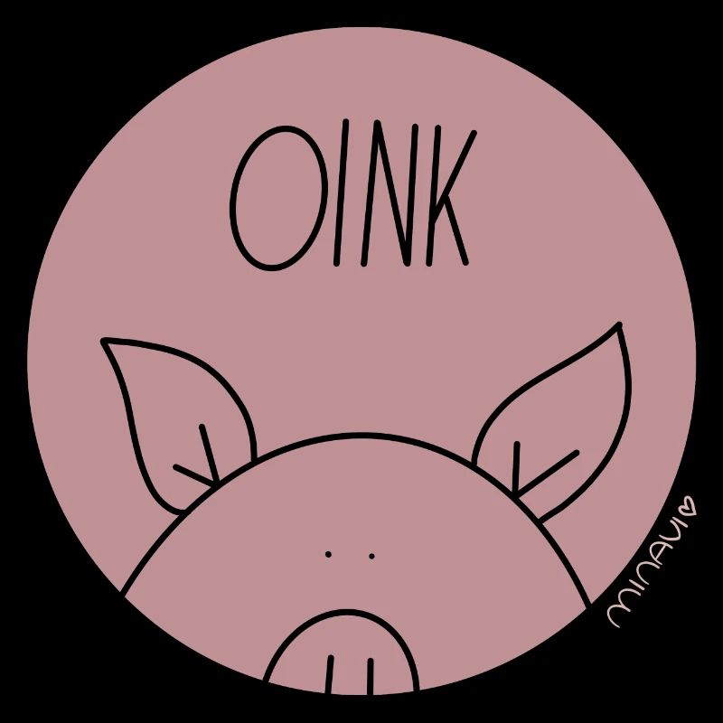 Oink / Pig / Comic by minavi