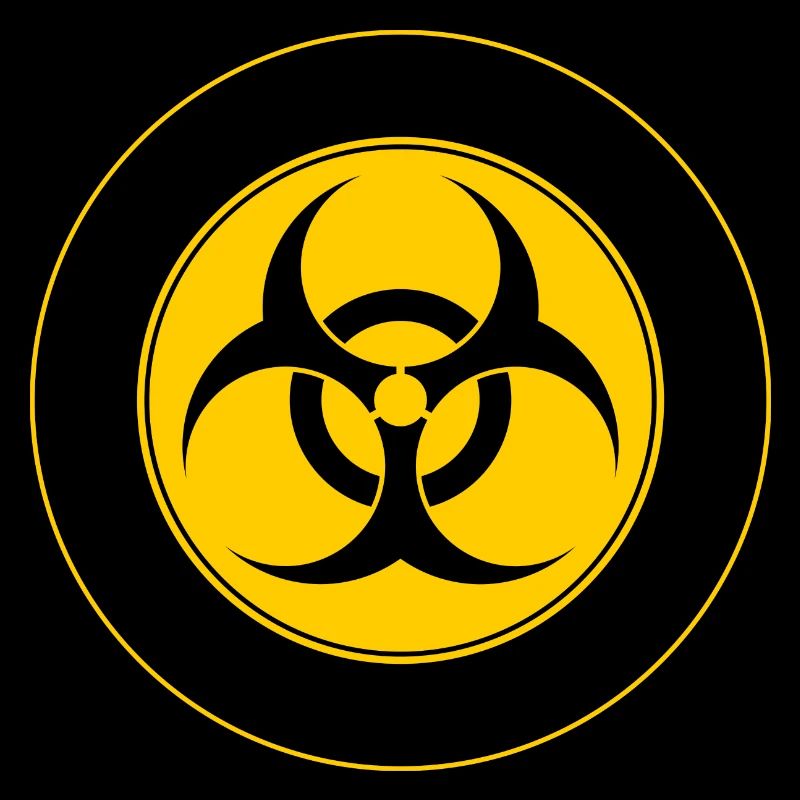 Mod Biohazard Schild