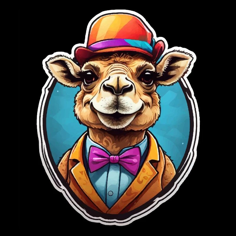 Funny Comic Camel