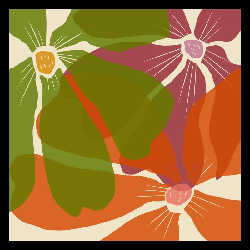 Motif de fleurs