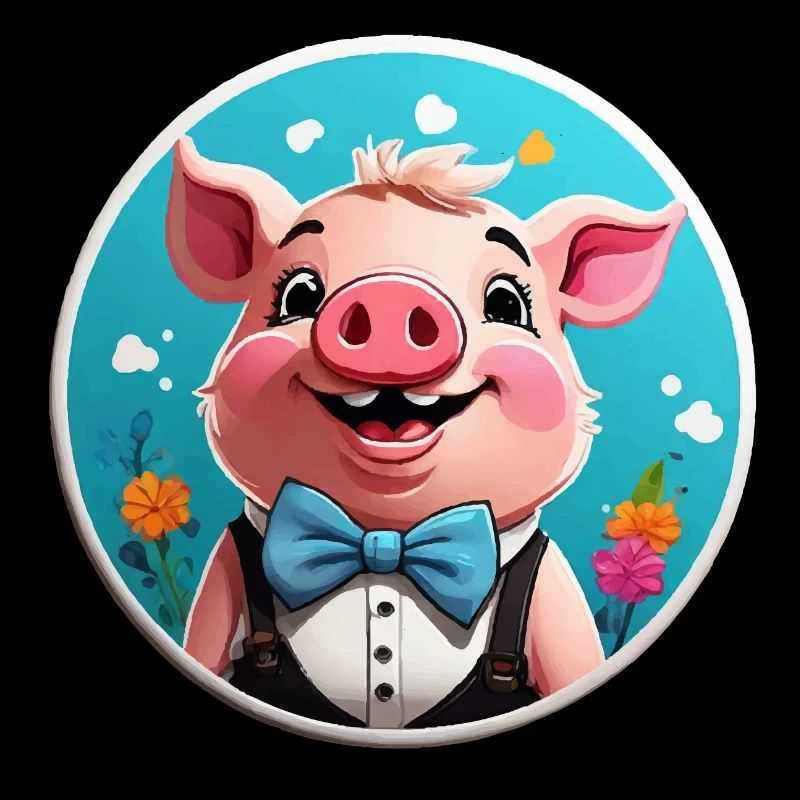 Lustiges Schwein Comic