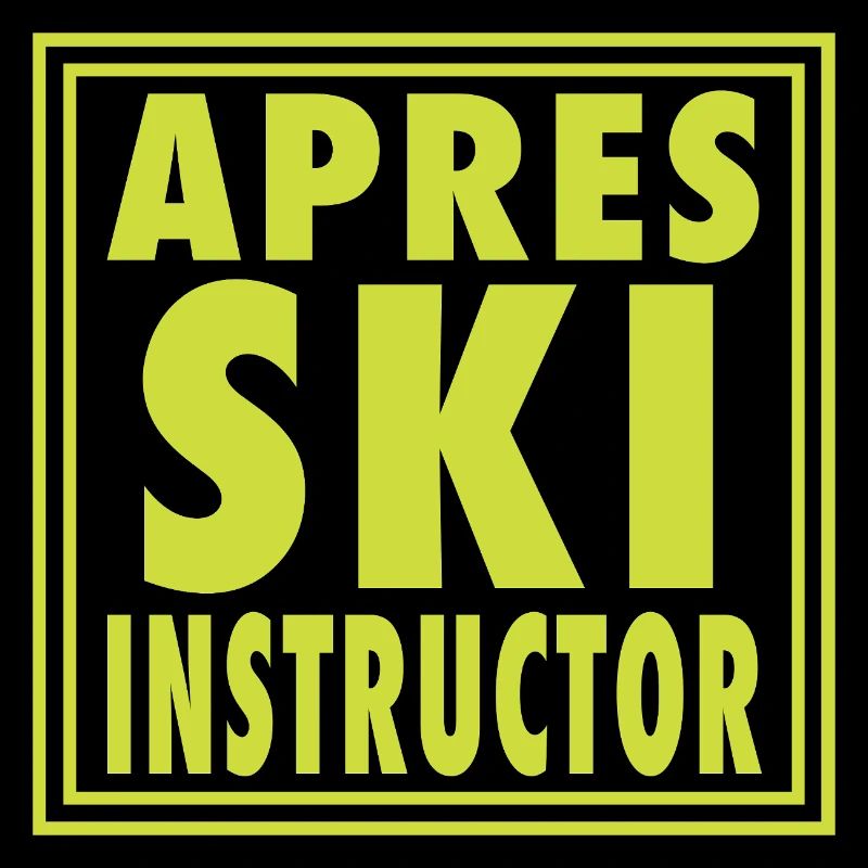 Conception de moniteur d’après-ski
