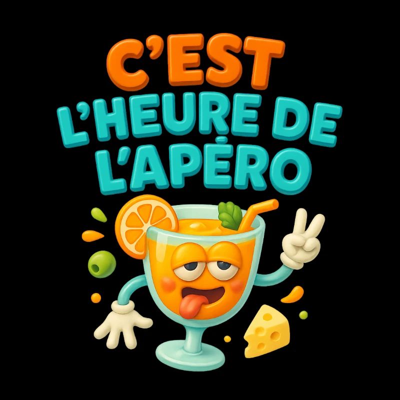 image c'est l'heure de l'apéro