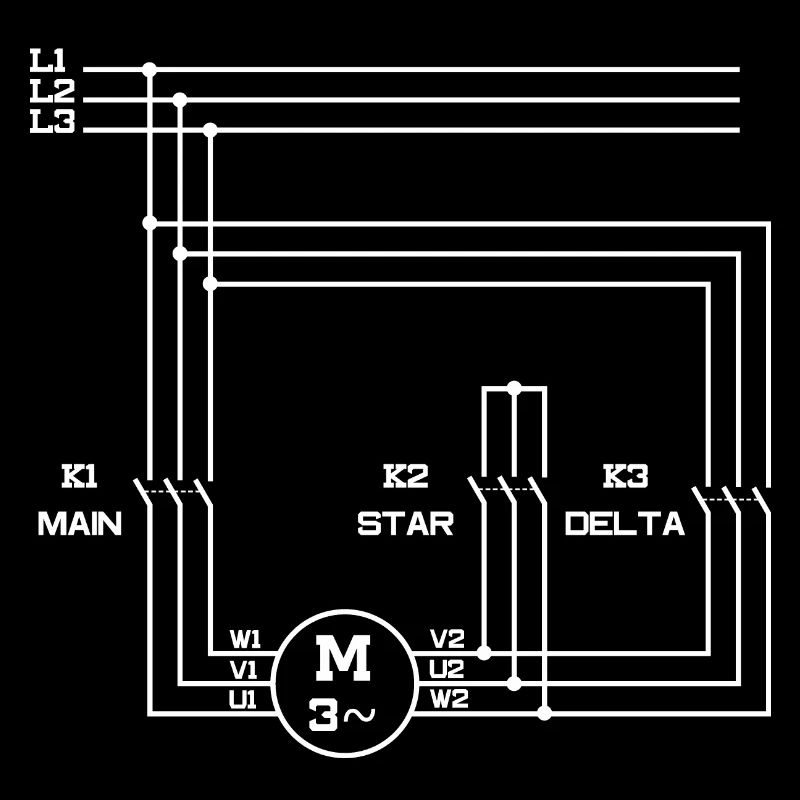 Electrical engineering Engine Motor Stern Triangle