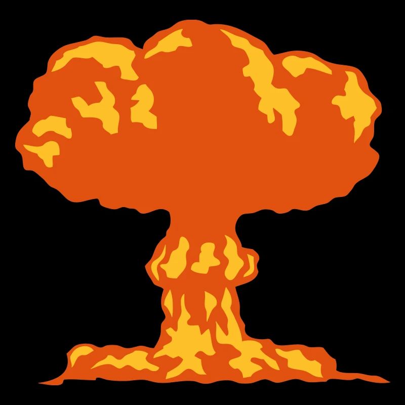 explosion champignon nucleaire atomique