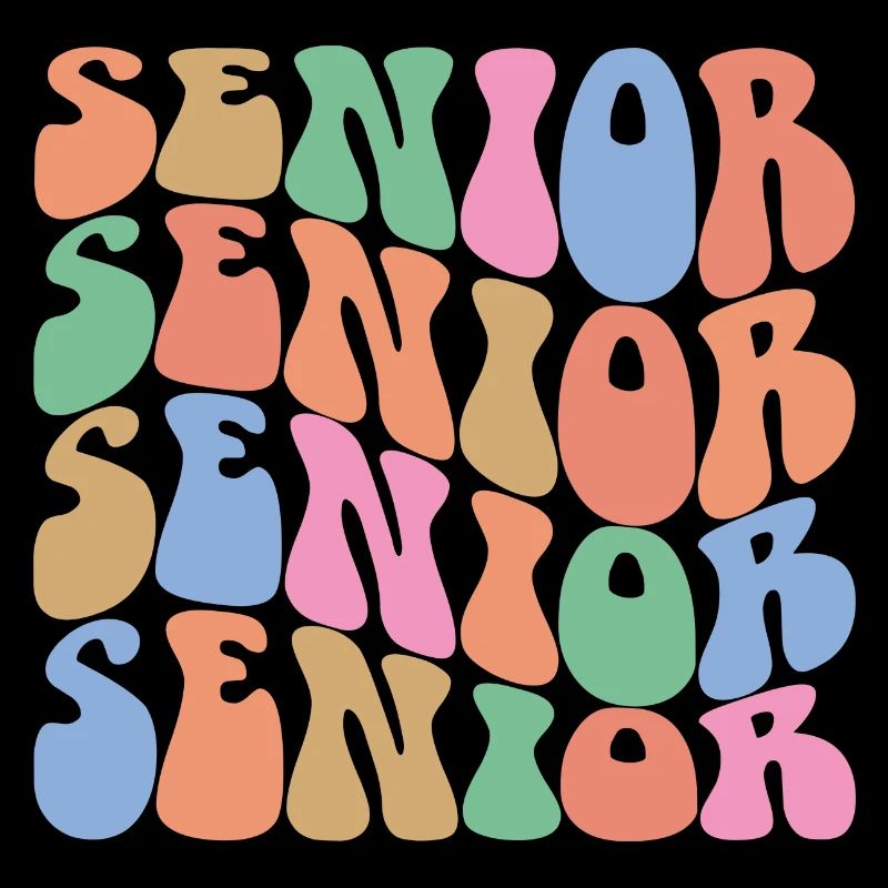 Senior - Student Class Retro Graduation Party Gift