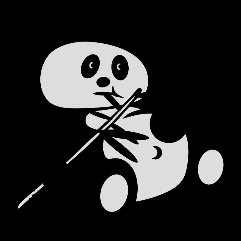 lazy panda