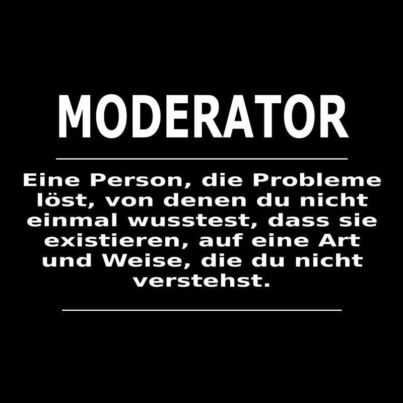 MODERATOR