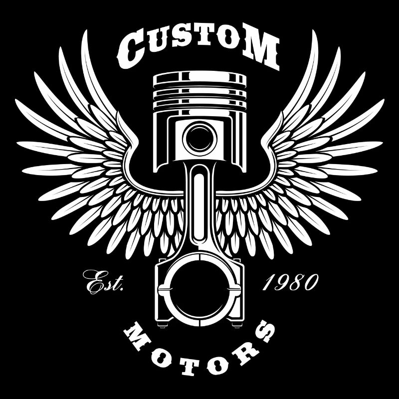piston avec ailes
