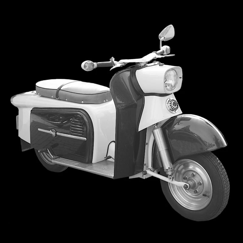 Scooter Troll IWL Ludwigsfelde DDR Oldtimer