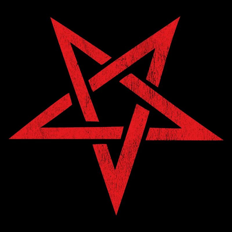 red pentagram