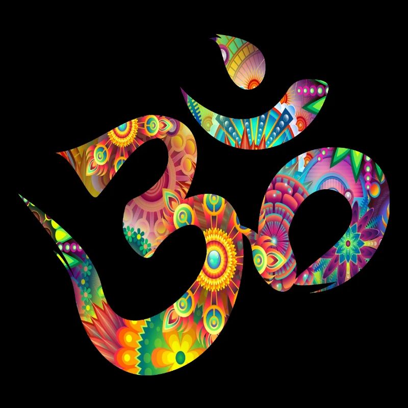 Goa Psychedelic Om Zeichen!